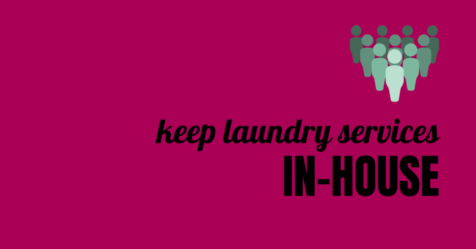 keep laundry services in-house