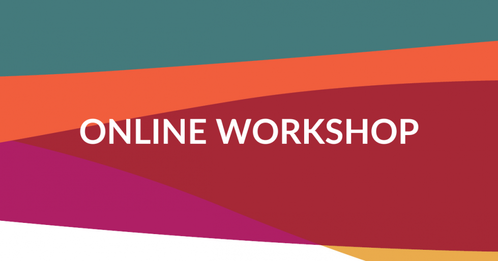 Web banner. Text: Online workshop