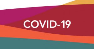 Web banner: COVID-19