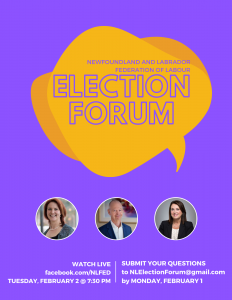 Poster: NL Federation of Labour to host virtual election forum