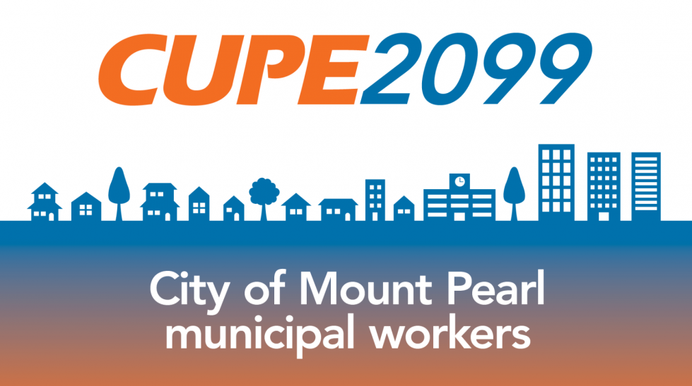 Logo for CUPE 2099, City of Mount Pearl municipal workers