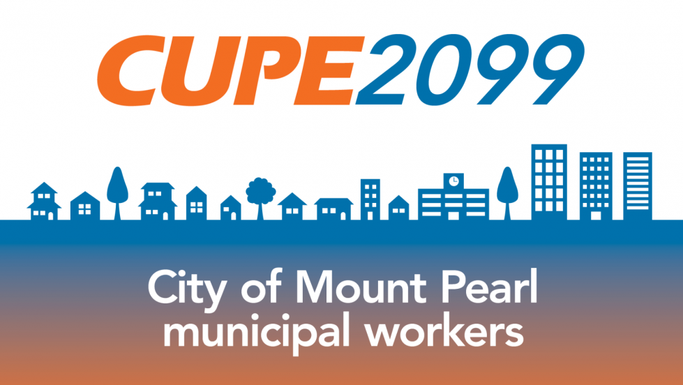 Logo for CUPE 2099, City of Mount Pearl municipal workers