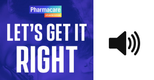 Pharmacare - Let's get it right